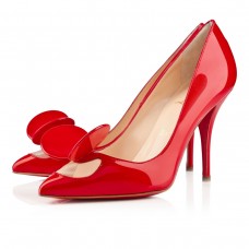 Christian Louboutin Madame Mouse 100 mm-es Pumps Piros