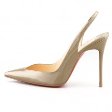 Christian Louboutin Flueve 120mm Slingbacks Grege Christian Louboutin Flueve 120mm Slingbacks Grege