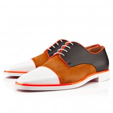 Christian Louboutin Bruno Orlato mokaszinok fehér/faux