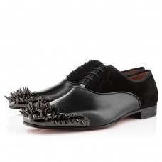 Christian Louboutin Tyronito mokaszinok Fekete