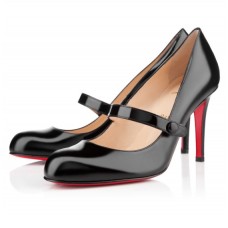 Christian Louboutin Wallis 80 mm-es pumpák fekete