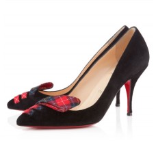 Christian Louboutin So Audrey 80 mm-es pumpák fekete