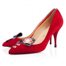 Christian Louboutin So Audrey 80mm Pumps Piros Christian Louboutin So Audrey 80mm Pumps Piros