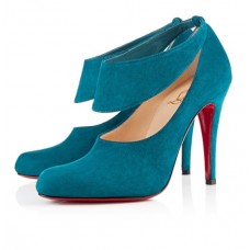 Christian Louboutin Miss Zorra 100mm Pumps Türkiz