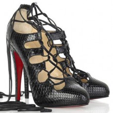 Christian Louboutin Bloody 120 mm-es Mary Jane Pumps Fekete