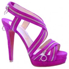 Christian Louboutin Trailer 140mm szandál lila