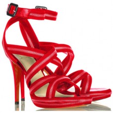 Christian Louboutin Rodita 120mm szandál, piros