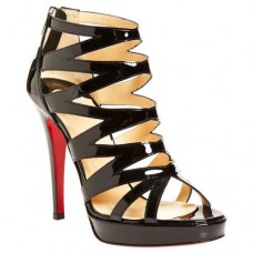 Christian Louboutin Fernando 120mm szandál, fekete