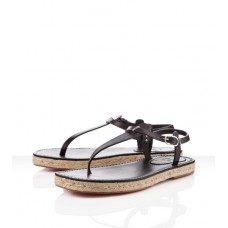 Christian Louboutin Hovercraft szandál fekete